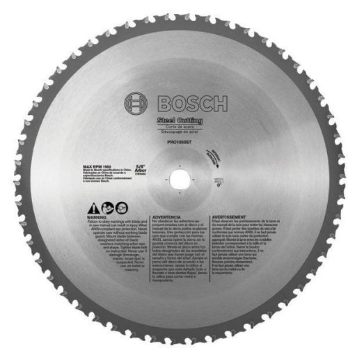 Robert bosch pro1048st steel cutting carbide-tipped saw blade for sale