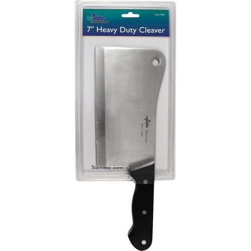 Restaurant Heavy Duty Cleaver 7&#034; Stainless Steel Blade Pom Handle
