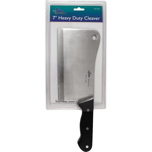 Restaurant Heavy Duty Cleaver 7&#034; Stainless Steel Blade Pom Handle