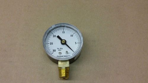 Ashcroft 20W1005 H 02L 2&#034; 30 PSI Gauge (LOC1131)