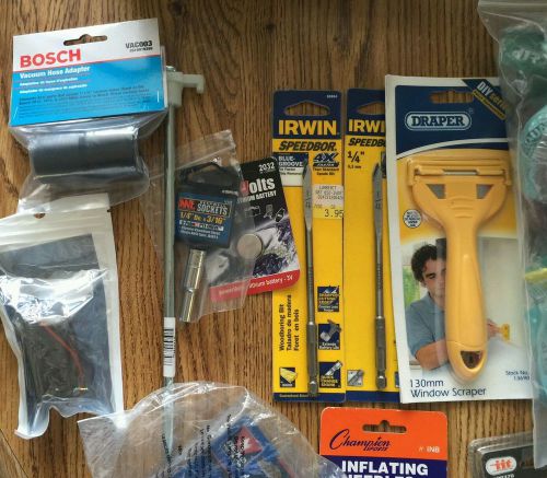 MSRP Value $233.67 Wholesale lot of tools and equipment Bosch &amp;33 various items