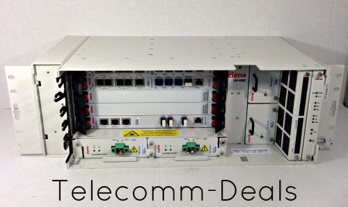 Ciena cn 4200 (cn4200-rdf-ew, cn-alm-enh, oav-vs-hp, man-0s-c, cn-psm-dc400) for sale