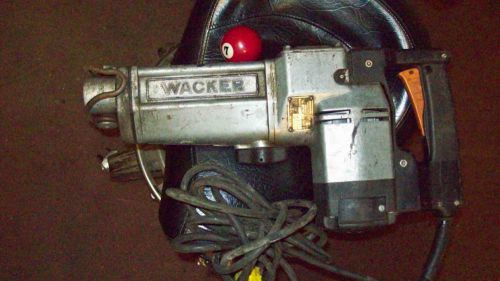Wacker 10/100 Electric Demolition Power Jack Hammer Drill Wrecking German Made