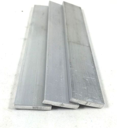 Aluminum Flat Bar Rectangular Stock 3/16&#034; x 1&#034; x 6&#034;- Knife making, hobby 6061