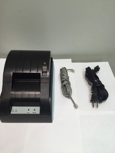 USB 58mm Thermal Dot Receipt Printer POS-5890T PRINTER 12V/1A And  AC Cable