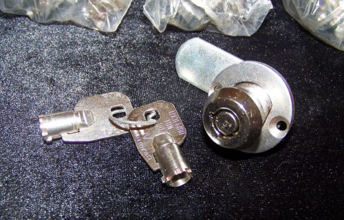 Lot of 12 chicago lock co ace 7/8&#034; cylinder cam tubular locks w/ round tube keys for sale
