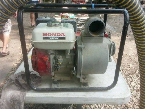 HONDA WB30X GENERAL PURPOSE 3&#034; WATER TRASH PUMP CENTRIFUGAL WB30 GASOLINE #7