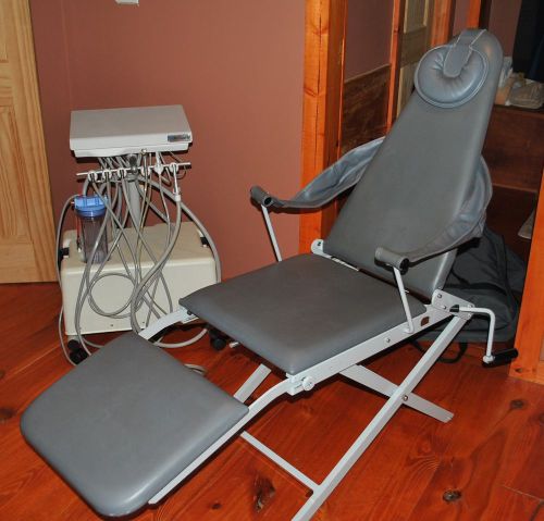 DNTLworks PROcart 1 &amp; ADEC Porta-Chair ~ On-Site Dental, Dentist, Denistry