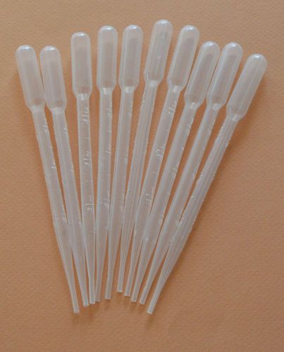 10-3ml disposable plastic eye dropper pipettes crafting ink painting