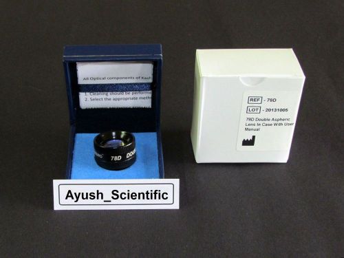 78D Diagnostic Surgical Lens for Indirect Ophthalmoscopes (Free Shipping) AS105