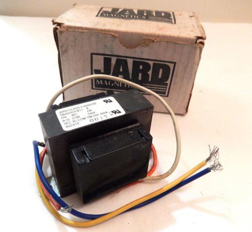 New Jard Magnetics Transformer TB402424-B11, 40241F,PRI 240V,SEC 24V 40VA