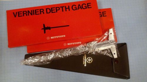 Mitutoyo 527-101, Vernier Depth Gauge, 0-150mm, 0.02mm, New