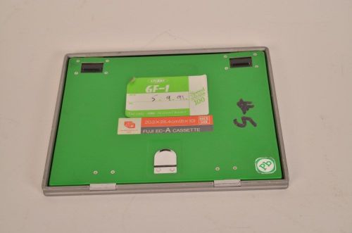 Fuji ec-a cassette 20.3x25.4cm (8x10) x-ray cassette kyokko gf-1 xray for sale