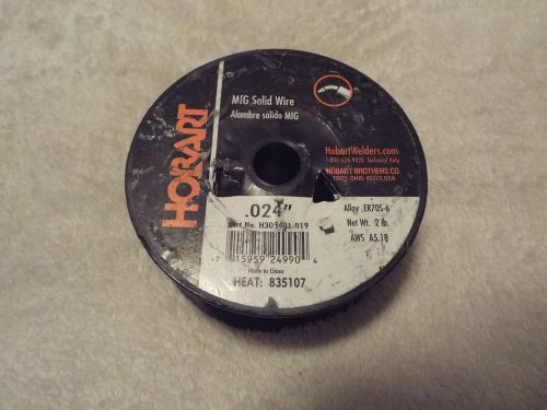 Hobart .024&#034; Mig Solid Welding Wire 2 lb. Spool H305401-R19