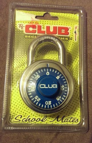 The &#034;CLUB&#034; security series combination pad lock NIP