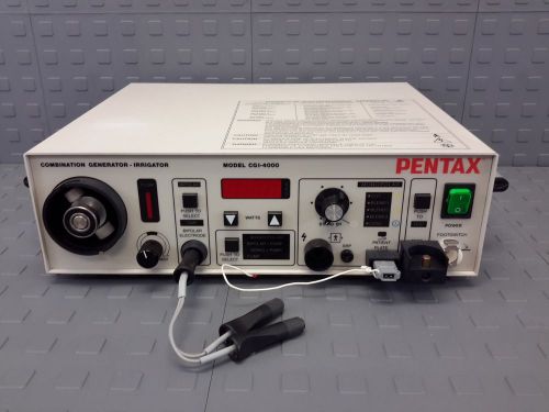 Pentax CGI-4000 Combination Generator - Irrigator ESU Surgical O.R.