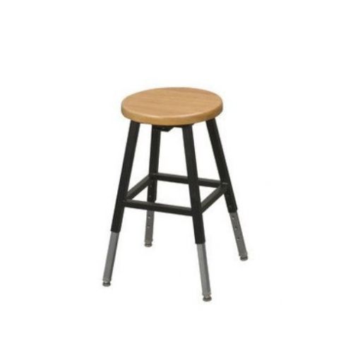 Balt lab stool without back  black  1 carton for sale