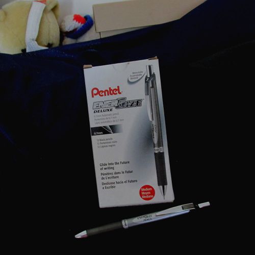 1 Pentel EnerGize Deluxe 0.7mm medium lines Automatic pencil medium-new-pl77a