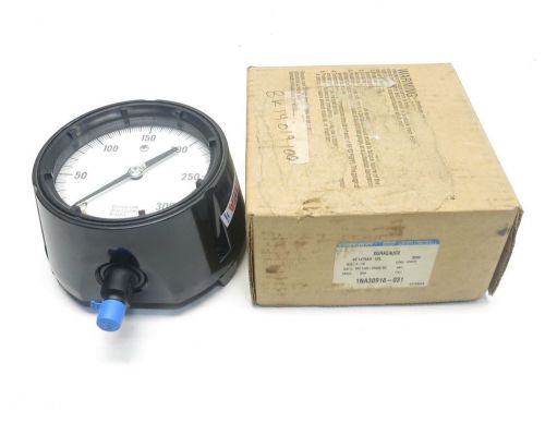 New ashcroft 45 1279as 02l duragauge pressure gauge 0-300psi 1/4 in npt d514973 for sale