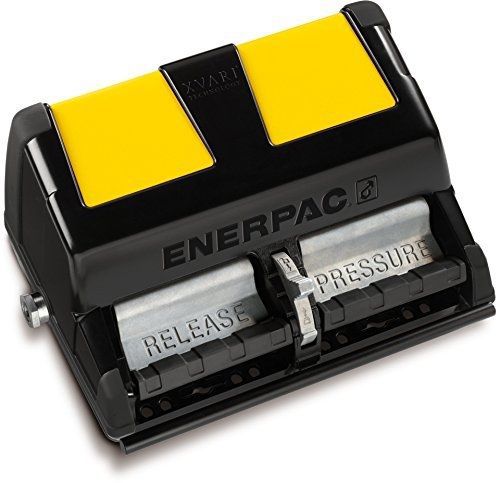 Enerpac xa-12 single-acting air-driven foot pump with 2 l usable oil capacity for sale