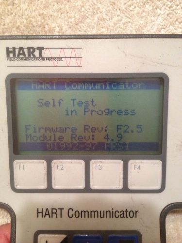Fisher-Rosemout Hart Communicator 275, Five AA Battery Powered