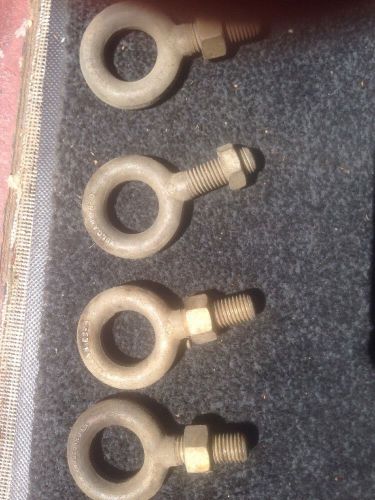 Vintage eye bolts vulcan #8 rat rod towing rigging logging for sale