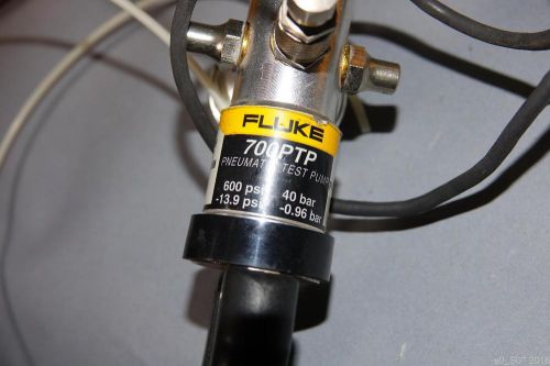 Fluke 700ptp -13.9psi vacuum 600psi pressure pneumatic test pump for calibrator for sale