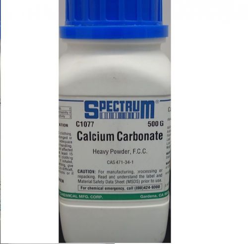 High quality Spectrum Calcium Carbonate powder, F.C.C 500G