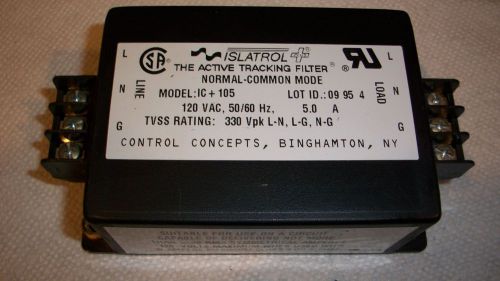 Control Concepts Islatrol Model 1C+105 Active Tracking Filter