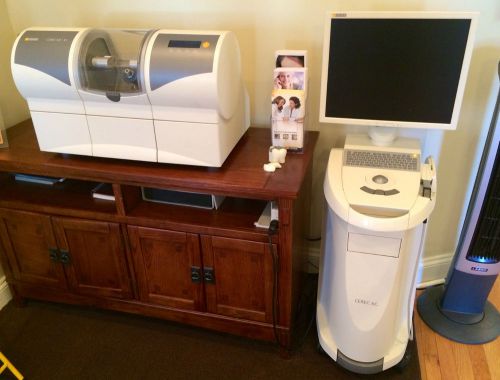 Sirona dental cerec ac blue cam cad/cam scanner + mc xl mill + ivoclar oven for sale