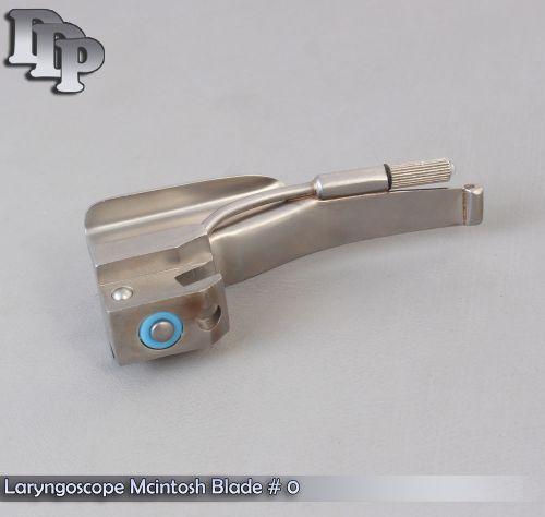 McIntosh Laryngoscope Blade No. 0 ENT Diagnostic Surgical Instruments