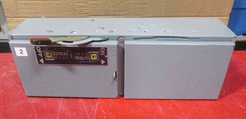 Square d qmb-363-hw 100 amp 600 v fusible switch series e1 qmb363hw for sale