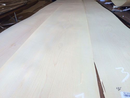 Wood Maple Figure   Veneer  114x9,13,14.5 total 3  pcs RAW VENEER  1/46 N1066.