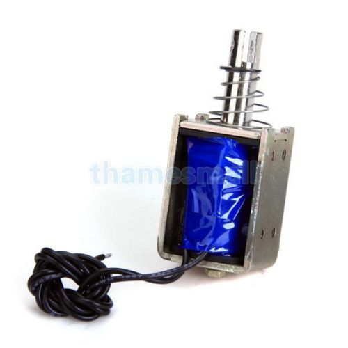 Push type open frame solenoid electromagnet holding force 0.8n dc 12v zye1-0837z for sale