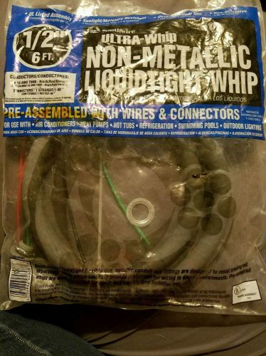 Southwire ultra-whip non-metallic liquidtight whip 1/2&#034; 6ft. for sale