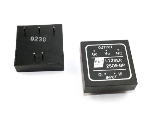 PowerTech # L12SER2S09-GP PCB mount 12v - 9v DC converter  -  Lot of 3 (28B087)