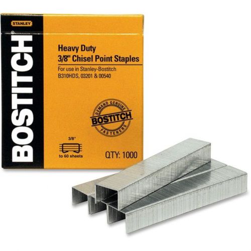 Stanley-bostitch 3/8 chisel point staples for sale