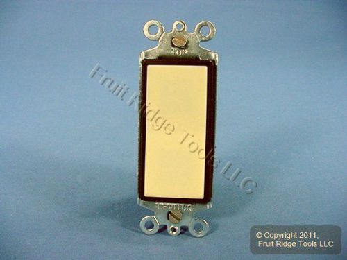 Leviton ivory 3-way decora rocker wall light switch 15a 5603-im for sale