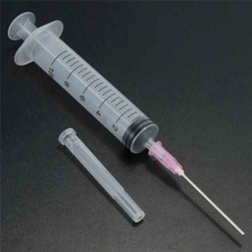 Pack of 5 x 10 ml Industrial Syringes with 18G x 1-1/2&#034; BLUNT Tip Needle 10 cc