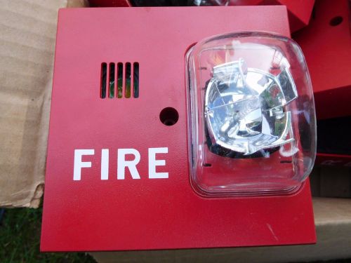(11) siemens u-mhu-mcs fire alarm strobe horn (mount included) for sale