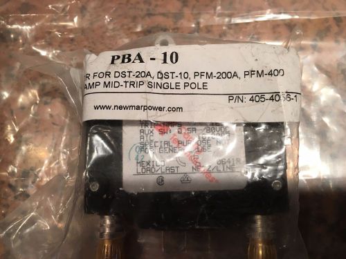 NEWMAR 10 Amp Breaker for DST-10 &amp; 20A Distribution Panels PBA-10 or 405-4056-1