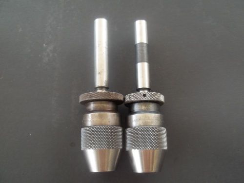 2 albrecht 0-1/4&#034; keyless drill chuck with 1/2&#034;  straight shank for sale