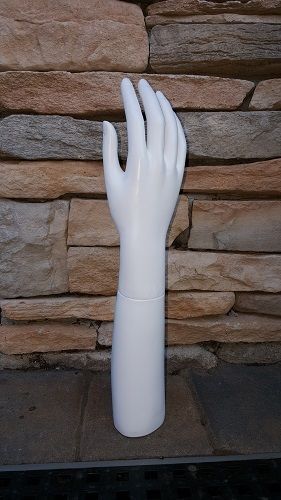 Plastic Mannequin Hand For Jewelry Rings Gloves Bracelet Watch Stand Display