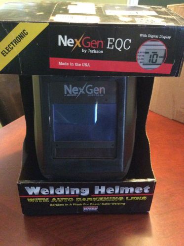 JACKSON NexGeN EQC WELDING HELMET 0744-0705 NEW IN BOX