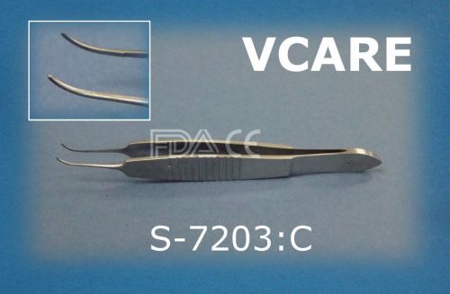 Barraquer Suture Tying Forceps Curved  (FDA &amp; CE) Surgical/Eye Instrument