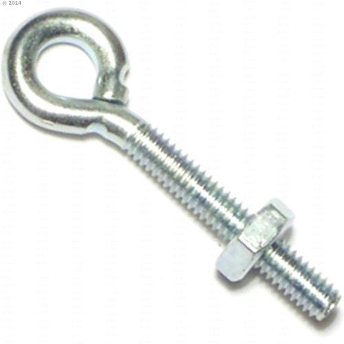 Hard-to-Find Fastener 014973239817 Eye Bolts with Nuts, 5/32-32 x 1-5/8-Inch