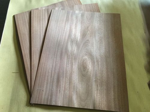 Wood Veneer Sapele 17x23 10Pcs Total Raw Veneer  &#034;EXOTIC&#034; SAP1 6-14-16
