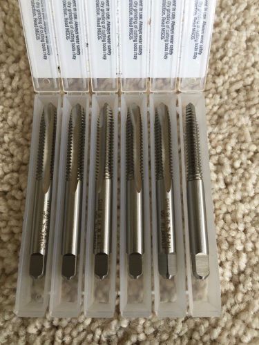 Kennametal - 1/4-20 unc,2 flute, h3, bright finish, spiral point tap,lot of 6 pc for sale