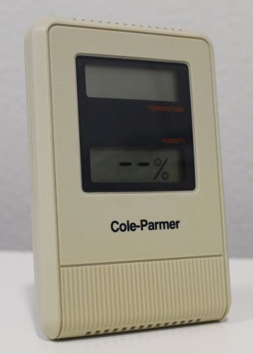 Vintage Cole-Parmer 03313-85 15103 Humidity &amp; Temperature Gauge + Free Shipping!