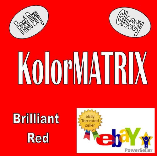 Csp brilliant red corrougated plastic solvent screenprint ink gallon for sale
